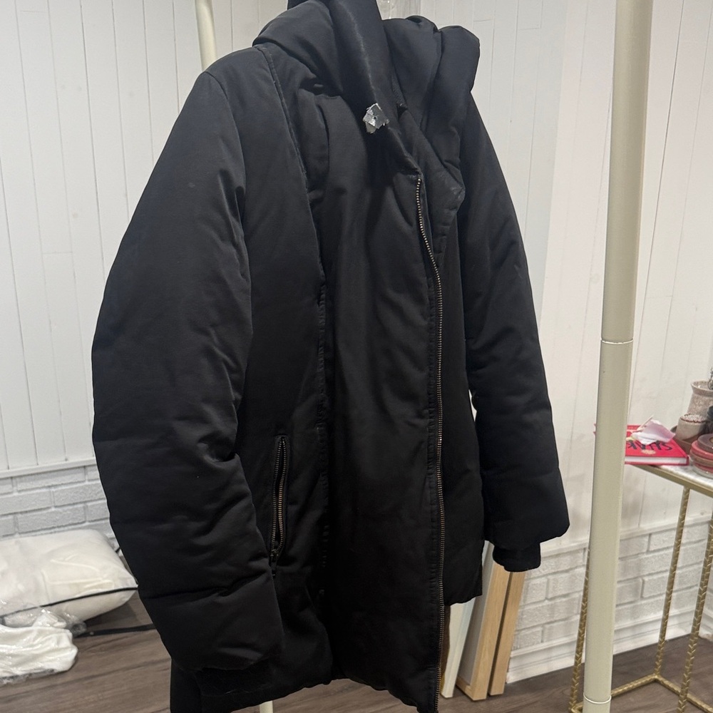 Soia & Kyo Black Puffer down coat